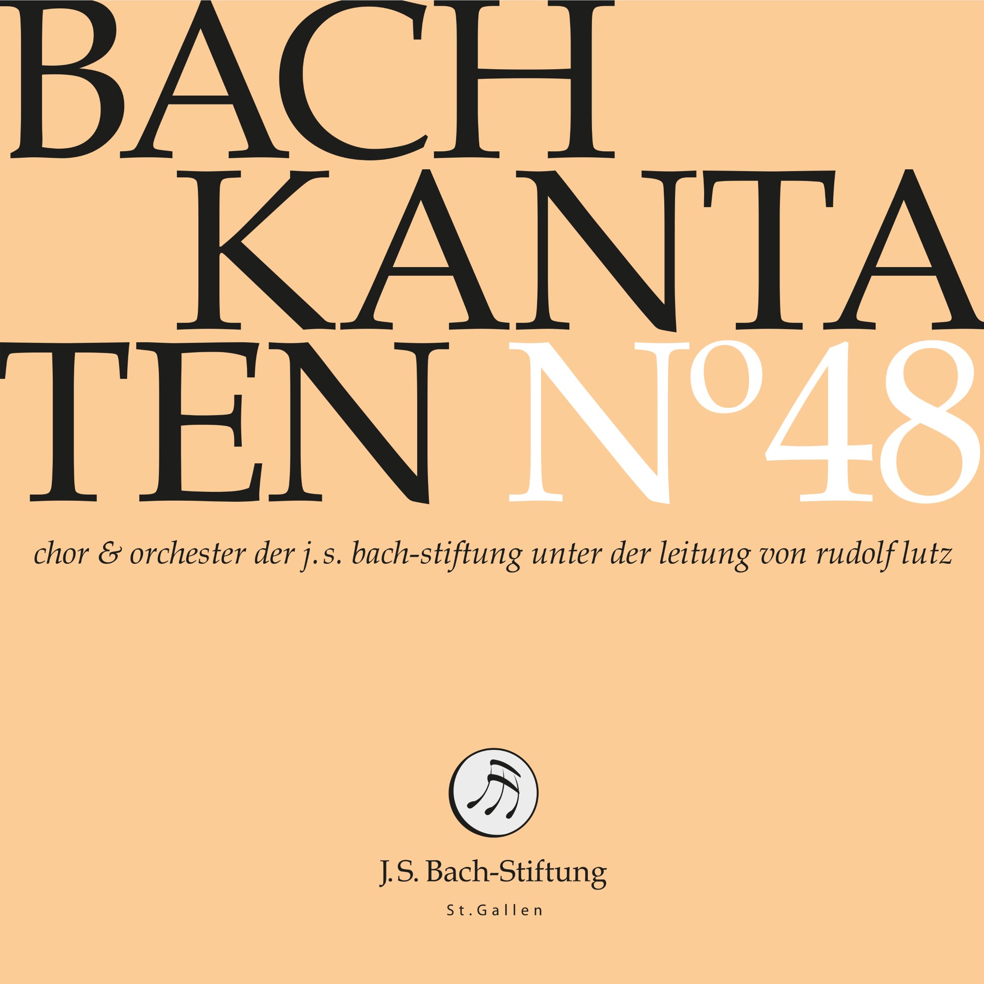 Bach Kantaten No°48 J.S. Bach-Stiftung/Lutz,Rudolf