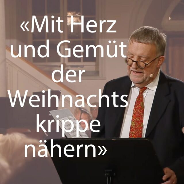 «Möge es uns Heutigen gegönnt sein, uns mit Herz und Gemüt einer liebevoll gestalteten Weihnachtskrippe zu nähern, sich still über die in Szene gesetzte frohe Botschaft zu freuen und – wenn es passt – auch eine meditative Andacht zu halten» 

–Dominik Wunderlin

🎬 Link in Bio.